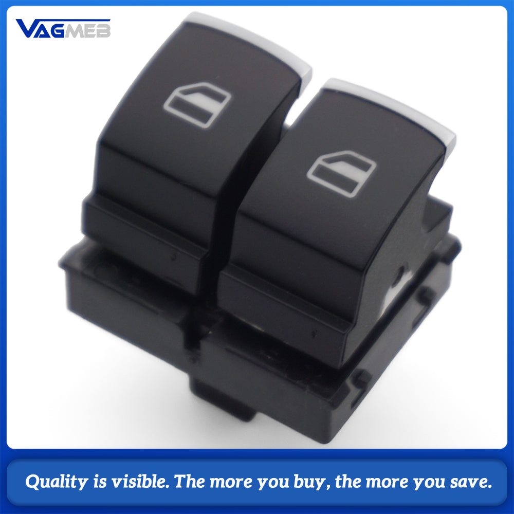Window Control Switch Button For VW Eos Golf MK5 MK6 GTI 2 Door Scirocco Tiguan Polo 5K3 959 857 587C