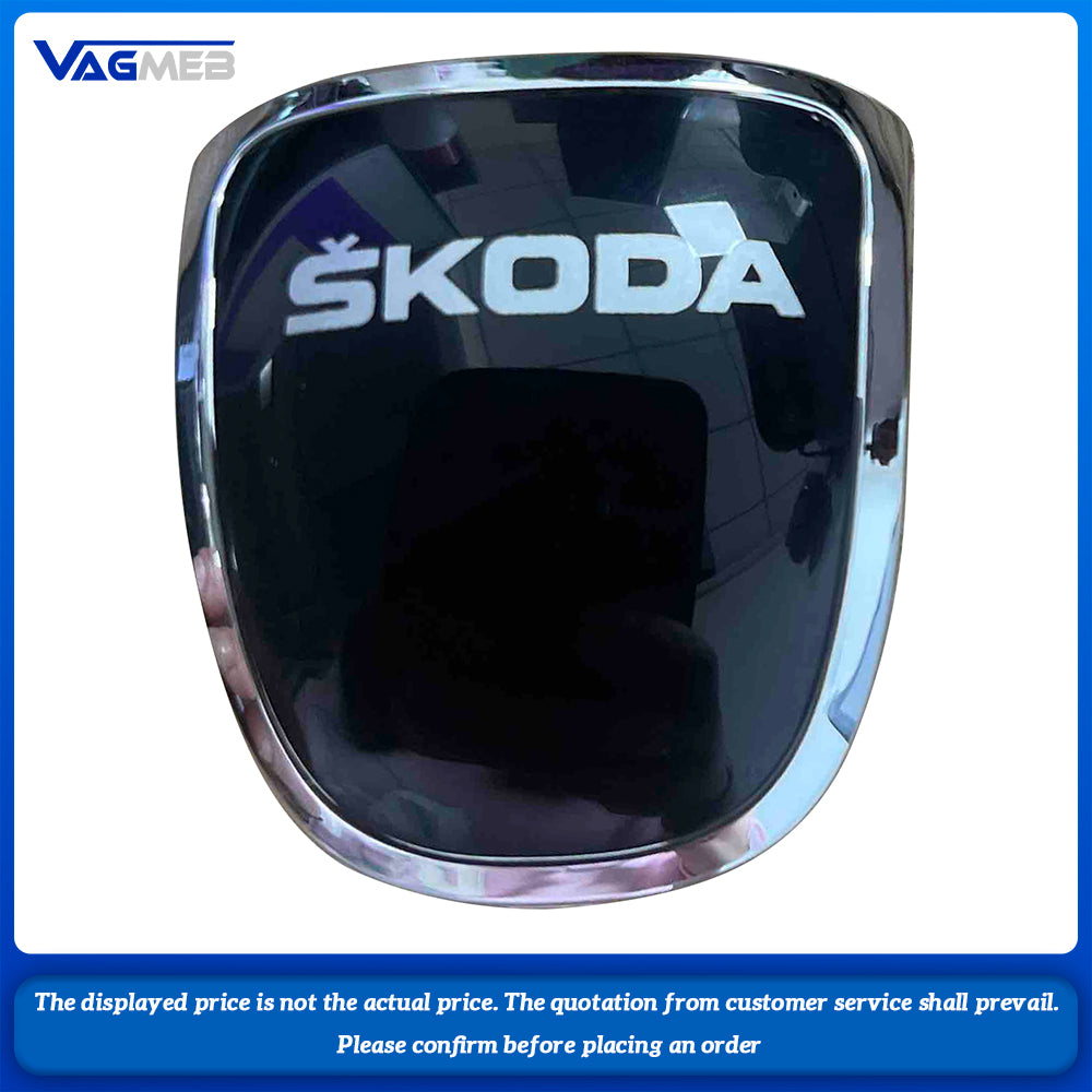 For Skoda Octavia Superb Yeti DSG Gear Shift Knob Head Handball Leather With DSG LOGO Cr Accessories