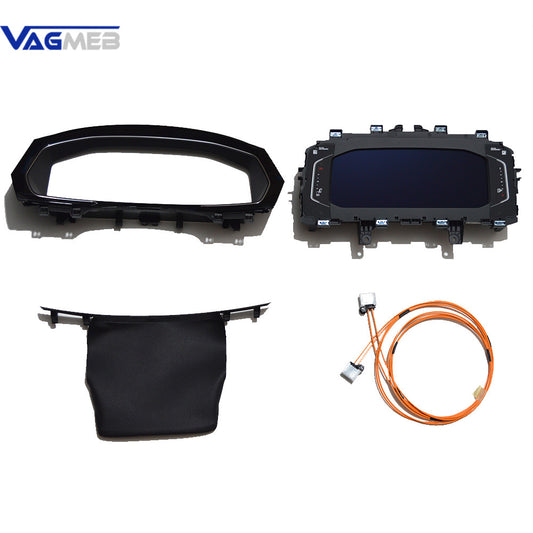 3GB920790 For VW Passat B8 2016-2019 Virtual Cockpit LCD Digital Instrument Panel With Frame and Wire 3GB 920 790