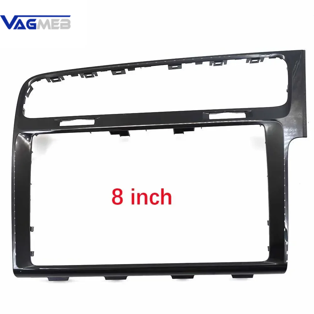 RHD 8 inch / 9.2 inch Piano Black MIB Frame Panel Decorative Frame For VW Golf 7 MK7 Golf 7.5 MK7.5 MIB Screen Bezel