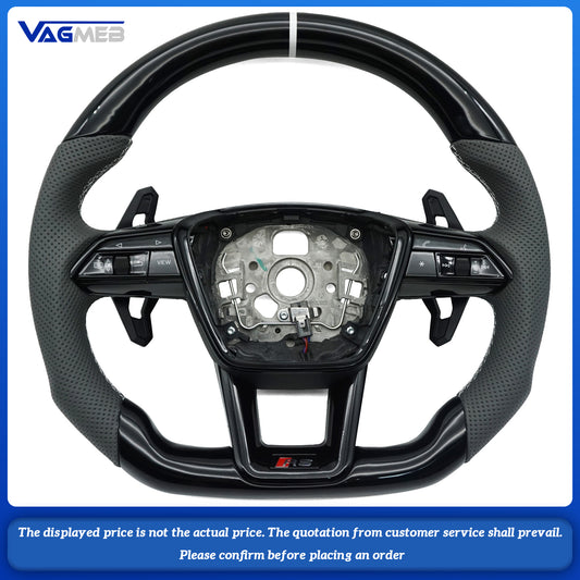 For Audi S/RS/Sline LOGO  A6C8 Steering Wheel