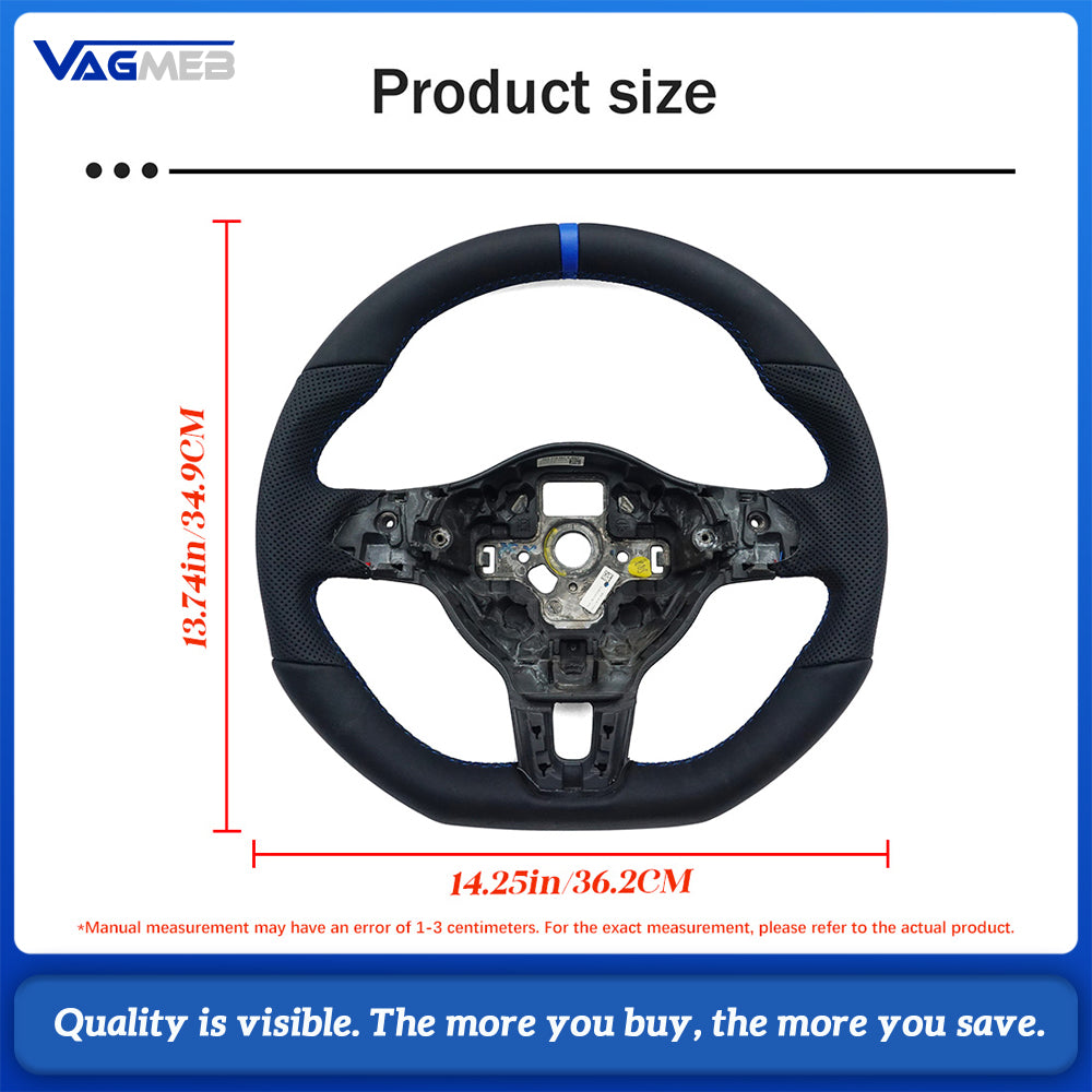steering wheel For Golf 6 GTI GTD R Polo GTI Tiguan Passat R-Line, Car Accessories