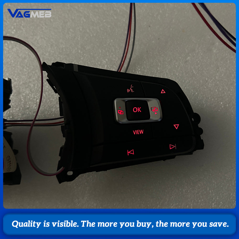 steering wheel button with multifunctional steering wheel button Golf 7 7.5 GTI MK7 automotive parts